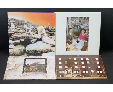 Vinyl – 4 Led Zeppelin LP’s to include Presence (Original UK, embossed title sleeve, A1 / B2 matrix, Swan Song records, SSK 5