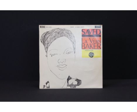 Vinyl - La Vern Baker Saved.  Original UK Mono 1st Pressing on London Atlantic Records HA-K 2422, purple labels.  EX / EX 