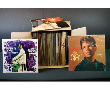 Vinyl - Approx 70 LPs, plus a small amount of 7" singles and 78s including The Beatles &amp; related (From Liverpool box set)