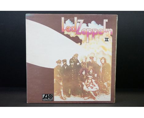 Vinyl - Led Zeppelin II UK 1st pressing on Atlantic Records 588198. Plum labels,  “Livin’ Lovin’ Wreck” credit, A 2 / B 2 mat