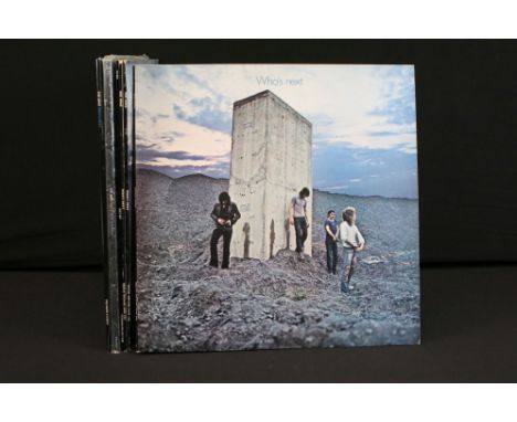 Vinyl – 6 copies of The Who - Who’s Next to include original UK 1st pressing (A1 / B2 matrix, Headhunters inner sleeve, Track