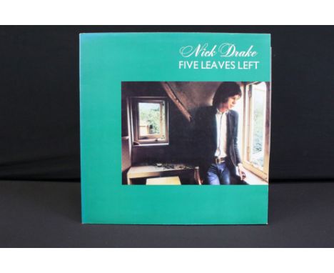 Vinyl - Nick Drake Five Leaves Left UK 1972 2nd pressing on Island Records ILPS 9105. Pink rim labels, A-3U / B-3U matrices. 
