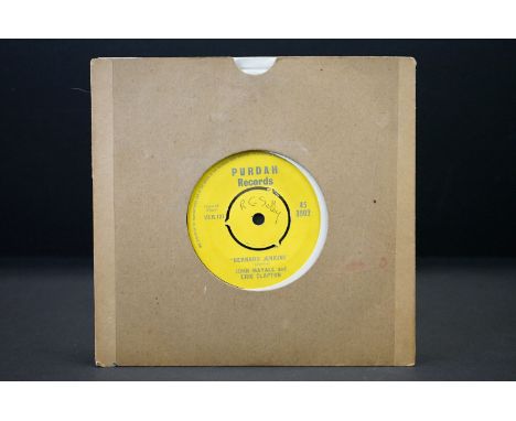 Vinyl - John Mayall And Eric Clapton- Lonely Years / Bernard Jenkins.  Original UK 1st pressing of 99 copies on Purdah Record