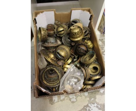 Oil lamp fittings.