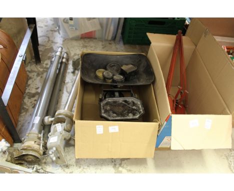 A tripod, kitchen scales etc.