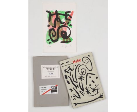 A. R. Penck / Bert Papenfuß-Gorek- "Tiské" - Hrsg. S. Anderson. Göttingen, Steidl Verlag 1990. Vorzugsausg. Ln. mit Prägung, 