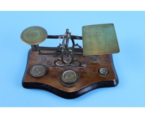 Set of postage scales