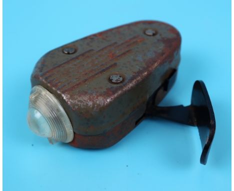 Knijpkat 'Squeeze cat' dynamo flash light made by Dutch POW's during WWII