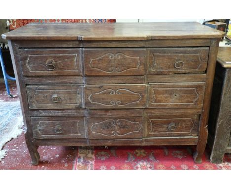18thC French carved commode
