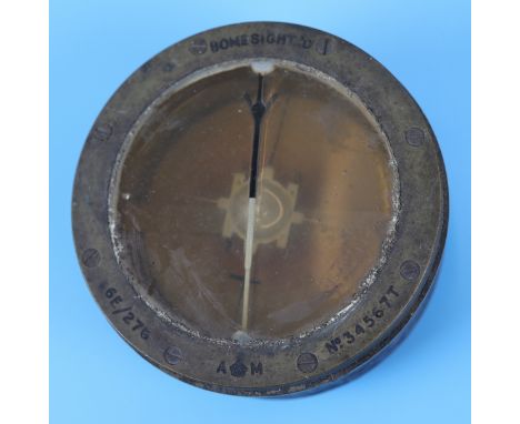 Bombsight compass
