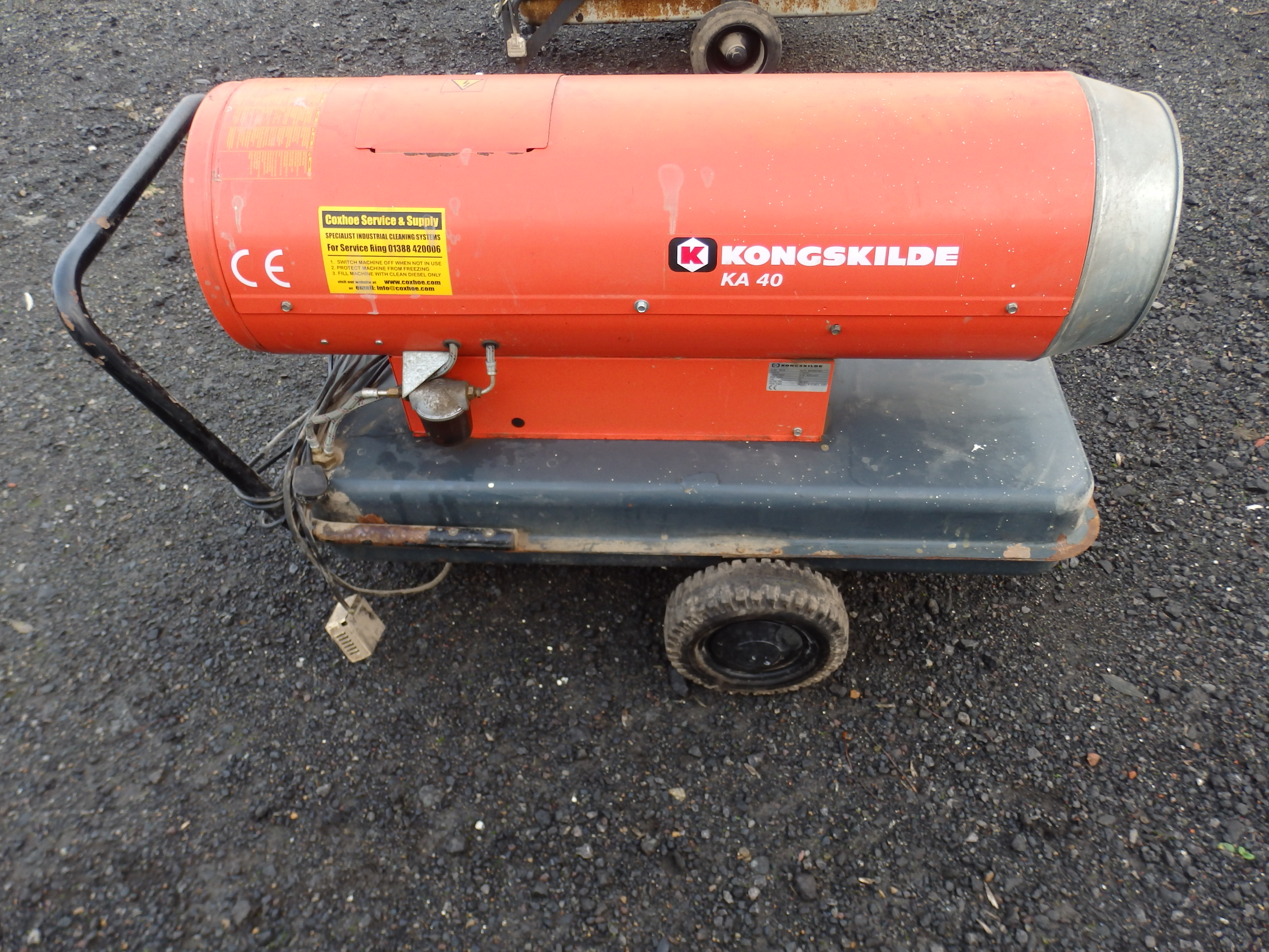 Kongskilde KA 40 Diesel space heater