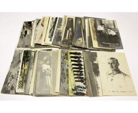 German WW1 postcard collection of approx. one hundred and twenty   