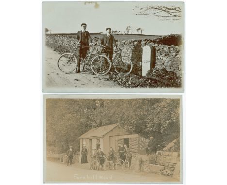 Unique cycling collection of Tom Hughes, member of the Autumn Tints Cycling Club original selection of visits, events, tours 