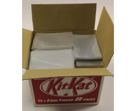 Accessories. Box of postcard sleeves, mostly as new (approx 2,000)