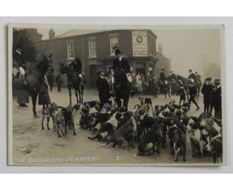 Hunting, The Badsworth Hunt at Askern R/P    (1)