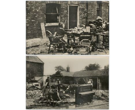 Louth Disaster by W Benton R/P  (2)