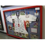 David Beckham's No. 7 - England vs Italy shirt (1997- World Cup Qualifier - Rome) , (50-1/2in w x