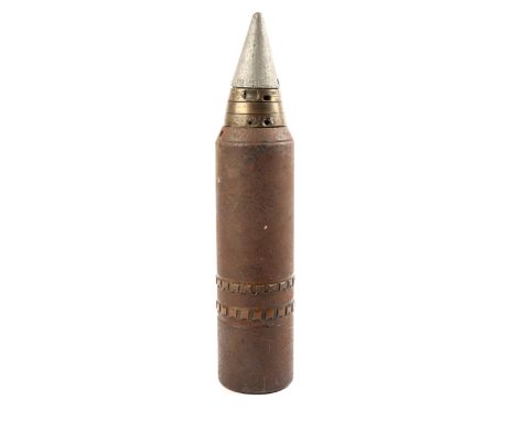 Óglaigh na hÉireann, Irish Army inert 75mm training round 14¼" (36cm) high. 