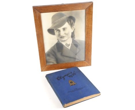 1936 Winter Olympic Games, album of photographic cards, 4to, with 178 photographic cigarette cards tipped in; together with a