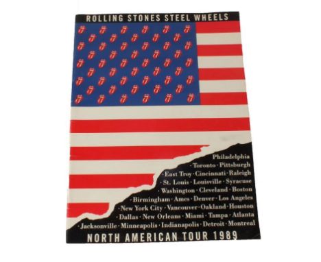 Rolling Stones Steel Wheels North American 1989 Tour Guide