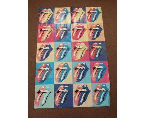 Rolling Stones Poster 1989 American Steel Wheels Tour

40" x 60"

Note: Some dirt, four way fold crease, frayed on edges, blu