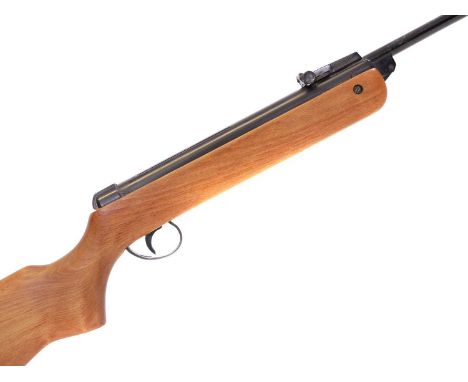 BSA Super Meteor .22 air rifle, 18 inch barrel, serial number TH76143. No licence required to buy this item, purchaser must b