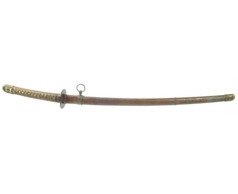 Japanese Tachi, 680mm blade with 15mm curvature, thought to be Nanbokucho / early Muromachi period, circa 1400, of Yamato / Y