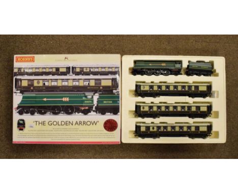 Hornby OO gauge 'The Golden Arrow', Great British Trains train pack (R2369), within original box  