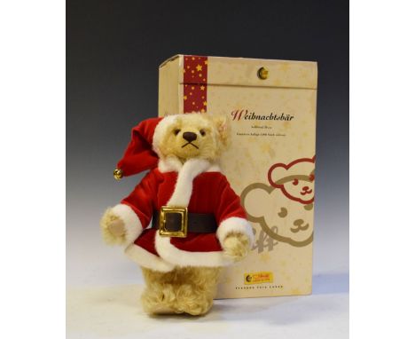 Steiff - Limited edition Christmas teddy bear (037665), with original box and paperwork  