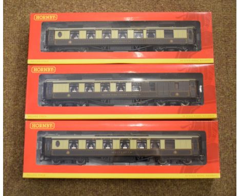 Hornby OO gauge 'Devon Belle' coaches, all boxed  