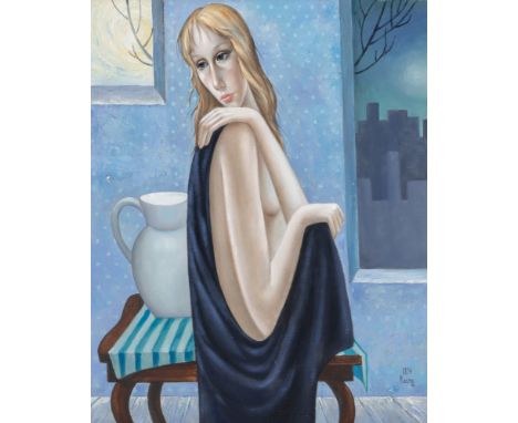 American, 1927-2022After the BathSigned MDH Keane (lr)Oil on canvas30 x 24 inches (76.2 x 61 cm)(Framed:)Scattered edge wear 
