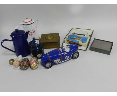 A collection of various playing card sets including bridge and single decks, cased domino sets, a collection of Russian decor