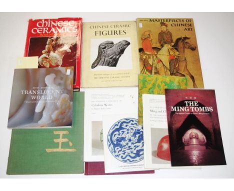 Five volumes of Oriental Antiquities subjects including 'Chinese Ceramics,' by Neave-Hill, published by Bartholomew, 1975; 'C