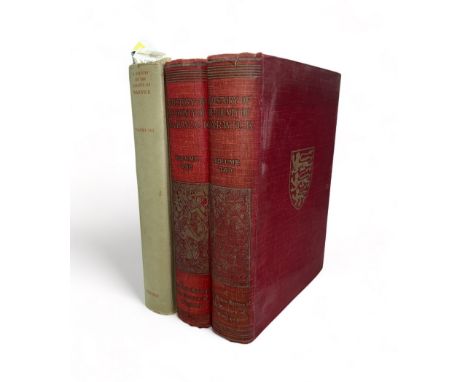 The Victoria History of the Counties of England: Warwickshire. Three volumes, including; The Victoria History of The Counties