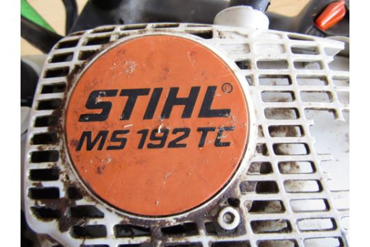 Stihl Chain Saw Model Ms 192 Tc