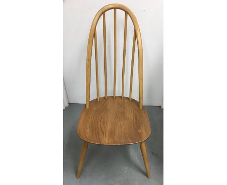An Ercol, lightwood Windsor chair