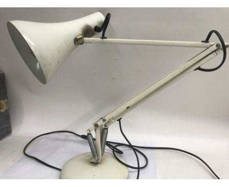A anglepoise lamp