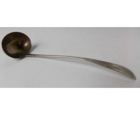 George III Scottish silver small ladle, maker James Erskine, Aberdeen