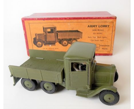 W. Britain 6-wheel Army lorry with driver, no. 1335
