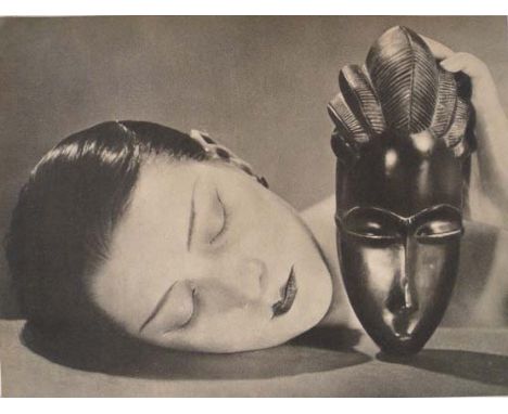 Artist: Man Ray (American, 1890 - 1976). Title: "Noire et Blanche (Noir et Blanc) [Kiki de Montparnasse]". Medium: Original v