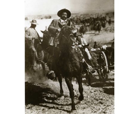 Artist: Agustin Victor Casasola (Mexican, 1874 - 1938). Title: "Francisco "Pancho" Villa en la Toma de Torreon - Cortada - Vi