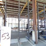 50''D x 64''W x 16'T, 12-Arm Double Sided Cantilever Rack (No Contents)