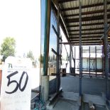 50''D x 62''W x 16'T, 12-Arm Double Sided Cantilever Rack (No Contents)