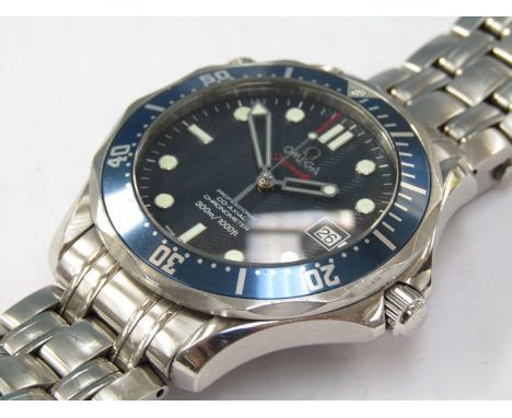 OMEGA: A Seamaster Professional 300m Co- Axial chronometer stainless steel gent's bracelet watch, circa 2010, calibre 2500 au