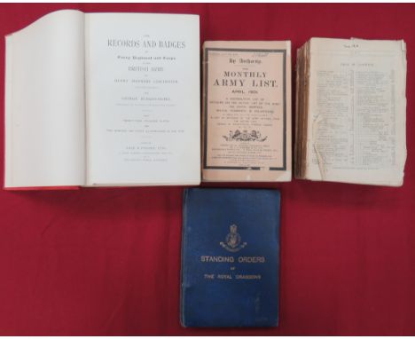Two Early 20th Century Army Lists consisting Monthly Army List April 1901. Rear cover absent ... Monthly Army List July 1914.