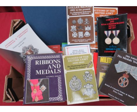 Badge and Medal Orientated Books including Ribbons And Medals by Dorling ... Badges Of The British Army 1820-1960 by Wilkinso