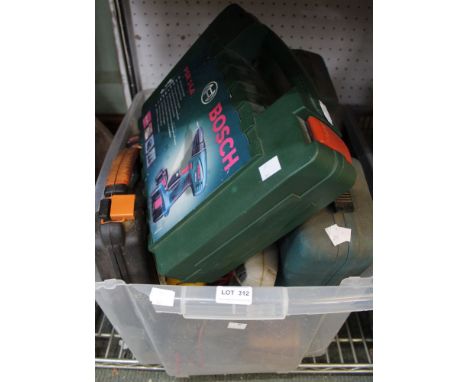 A box containing empty tool boxes&nbsp;
