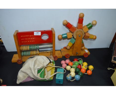 Vintage Wooden Learning Toys 