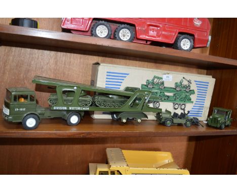 Gozan Juguete Army Tank Transporter 
