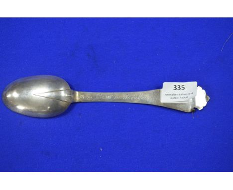 Vintage Silver Spoon Engraved 1807 ~46g 